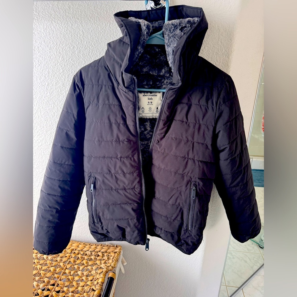 Boys Abercrombie puffer jacket